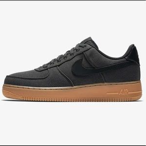 nike air force 1 low black gum
